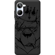 Черный чехол BoxFace Realme 10 4G Bear King