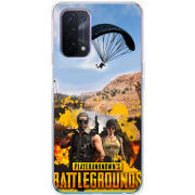 Чехол BoxFace OPPO A54 5G Pubg parachute