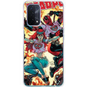 Чехол BoxFace OPPO A54 5G Deadpool and Mary Jane