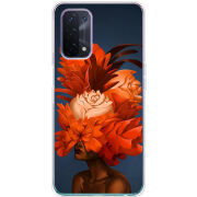 Чехол BoxFace OPPO A54 5G Exquisite Orange Flowers