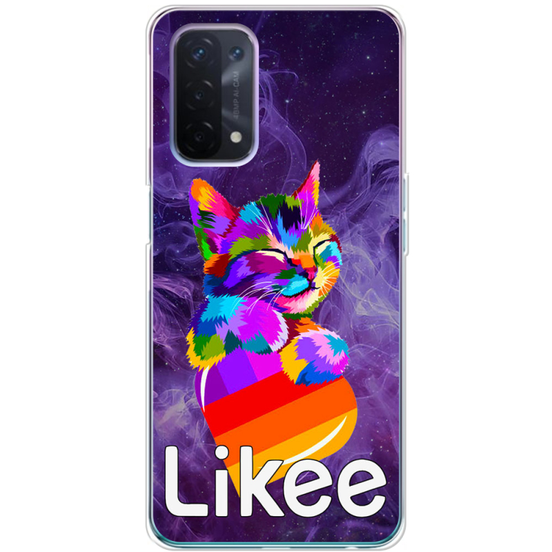 Чехол BoxFace OPPO A54 5G Likee Cat