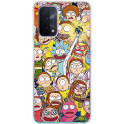 Чехол BoxFace OPPO A54 5G Rick and Morty