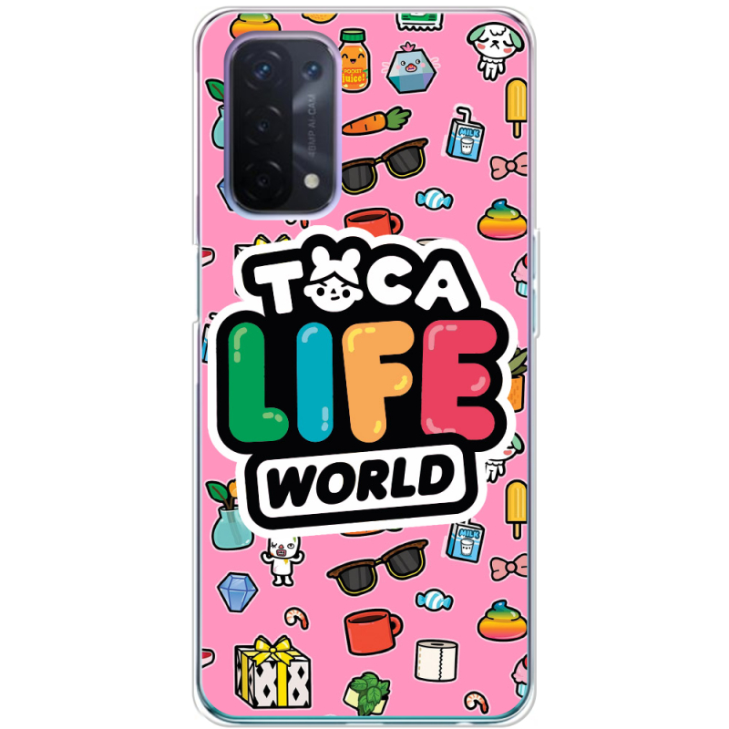 Чехол BoxFace OPPO A54 5G Toca Boca Life World