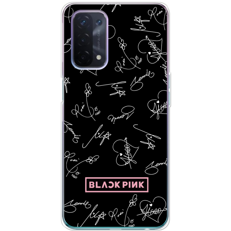 Чехол BoxFace OPPO A54 5G Blackpink автограф