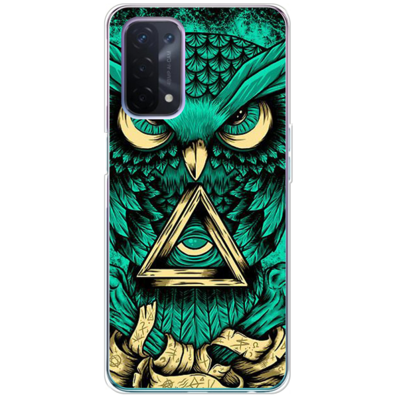 Чехол BoxFace OPPO A54 5G Masonic Owl