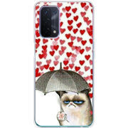 Чехол BoxFace OPPO A54 5G Raining Hearts