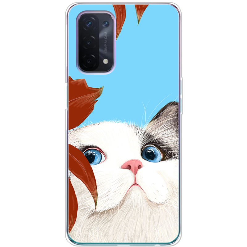 Чехол BoxFace OPPO A54 5G Wondering Cat