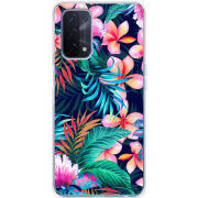 Чехол BoxFace OPPO A54 5G flowers in the tropics