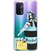 Прозрачный чехол BoxFace OPPO A54 5G City Girl