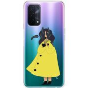 Прозрачный чехол BoxFace OPPO A54 5G Just a Girl