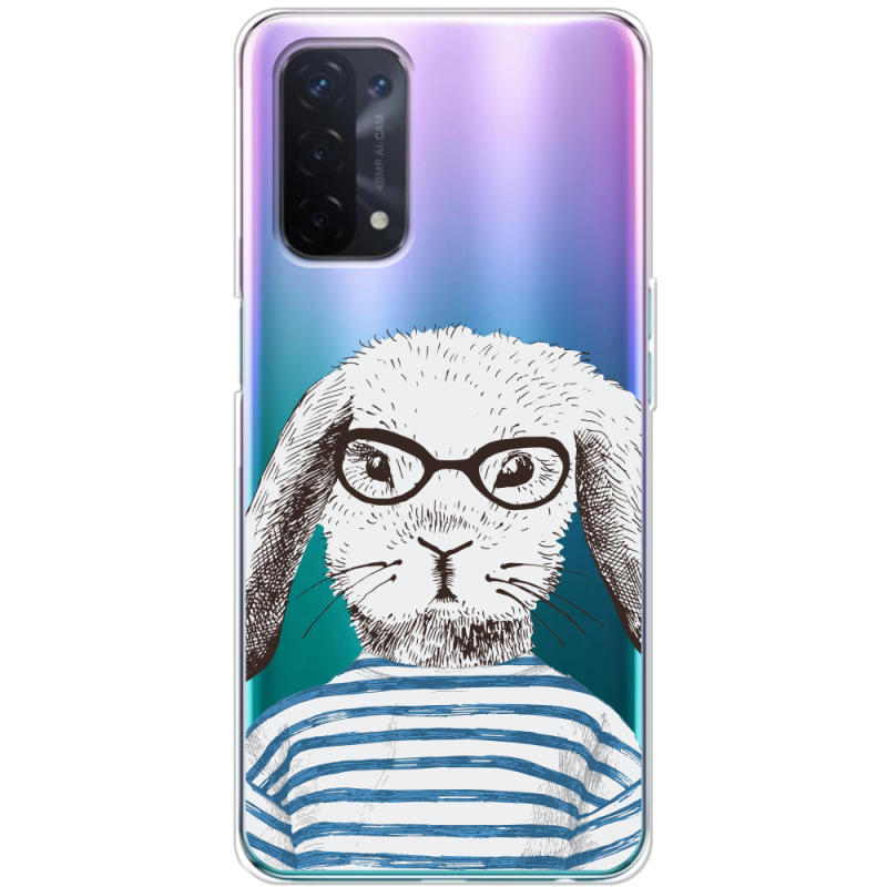 Прозрачный чехол BoxFace OPPO A54 5G MR. Rabbit