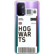 Прозрачный чехол BoxFace OPPO A54 5G Ticket Hogwarts