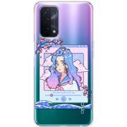 Прозрачный чехол BoxFace OPPO A54 5G The Sakuras Will Cry For You