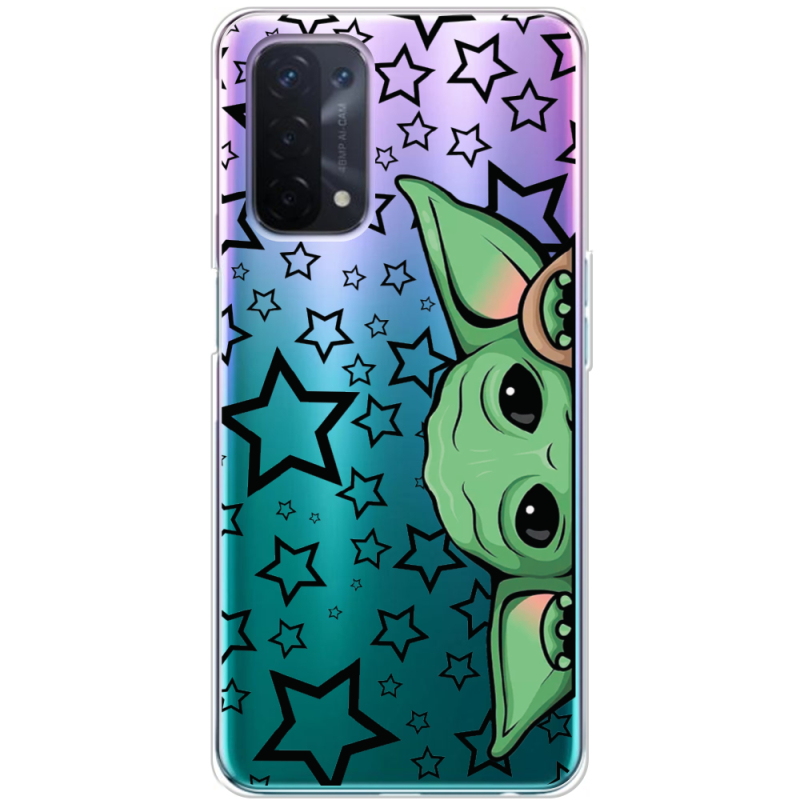 Прозрачный чехол BoxFace OPPO A54 5G Baby Yoda