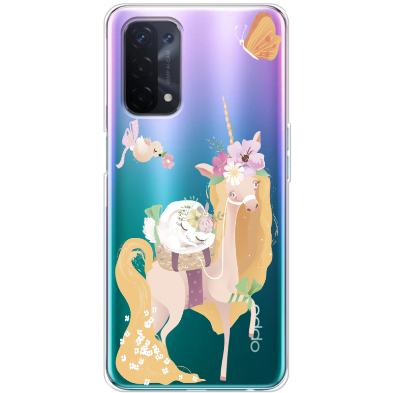 Прозрачный чехол BoxFace OPPO A54 5G Uni Blonde