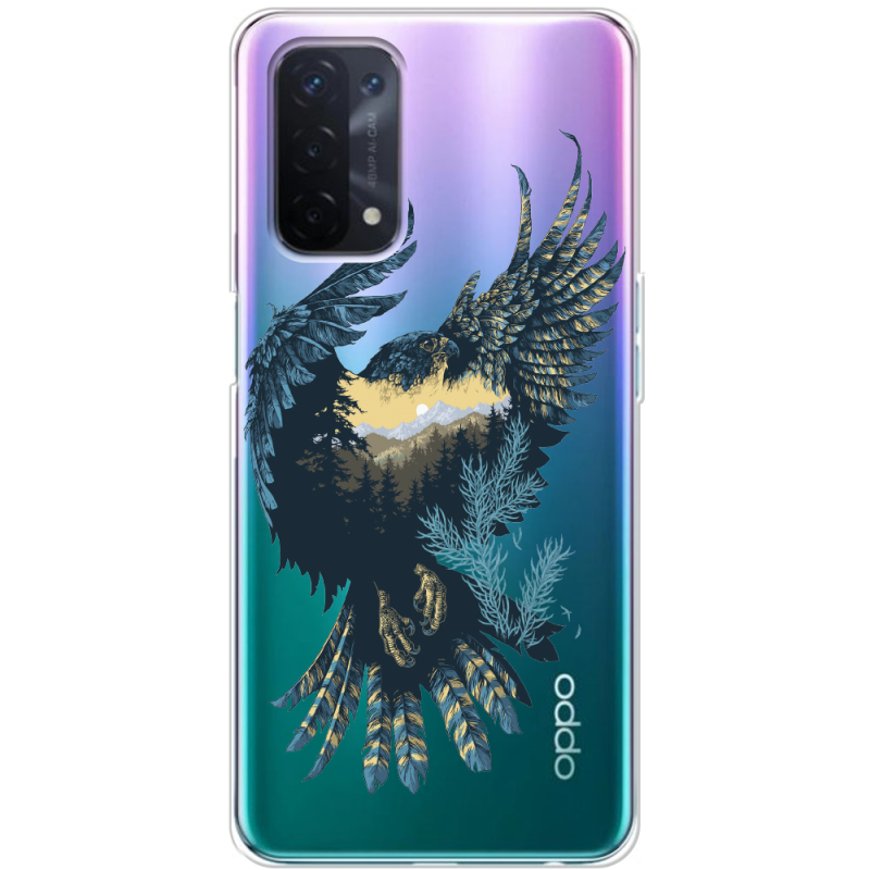 Прозрачный чехол BoxFace OPPO A54 5G Eagle