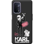 Черный чехол BoxFace OPPO A54 5G For Karl