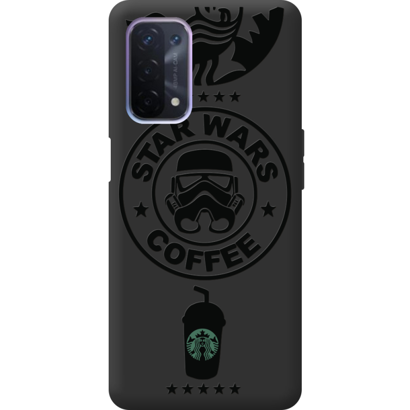 Черный чехол BoxFace OPPO A54 5G Dark Coffee