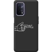 Черный чехол BoxFace OPPO A54 5G Pew Pew