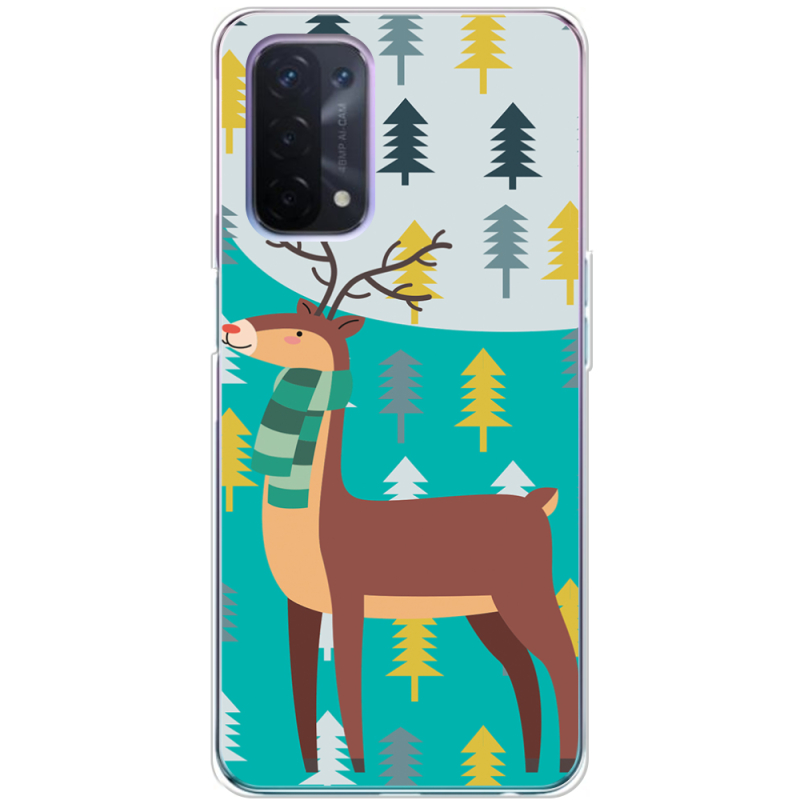 Чехол BoxFace OPPO A74 5G Foresty Deer