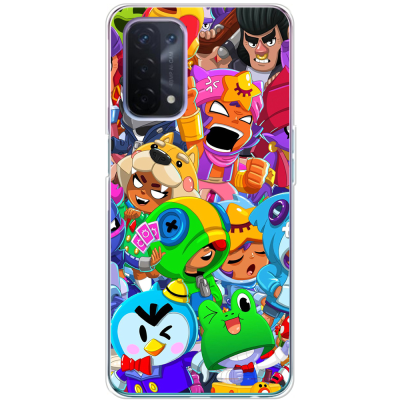 Чехол BoxFace OPPO A74 5G friends brawl stars