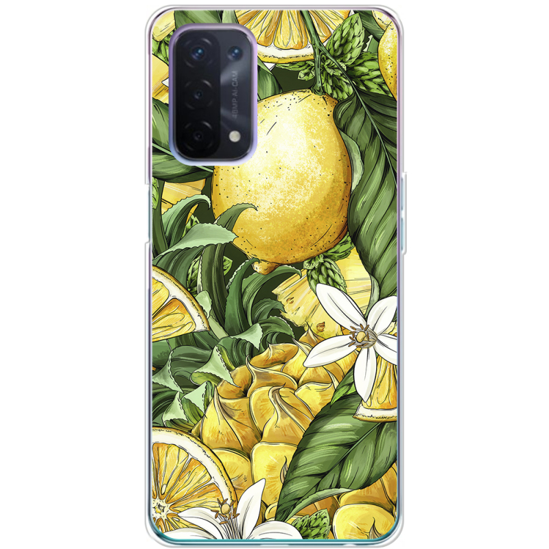 Чехол BoxFace OPPO A74 5G Lemon Pattern