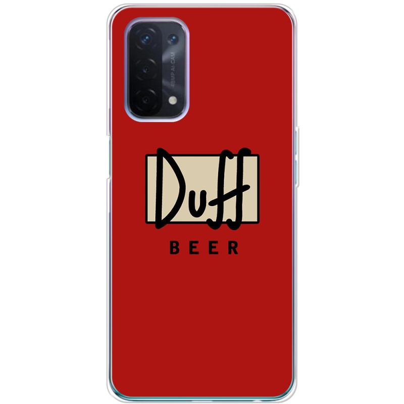 Чехол BoxFace OPPO A74 5G Duff beer