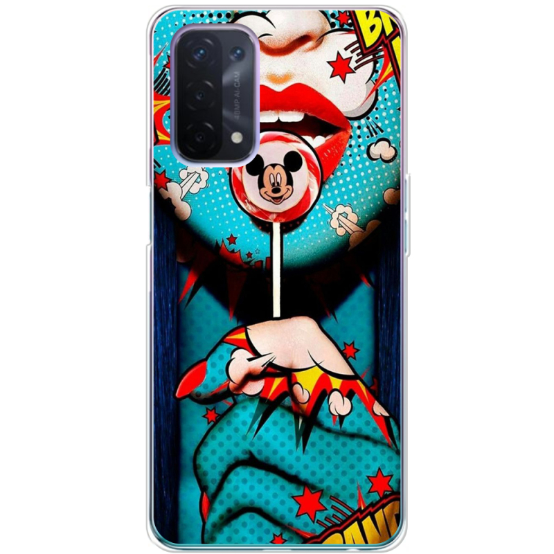 Чехол BoxFace OPPO A74 5G Girl Pop Art