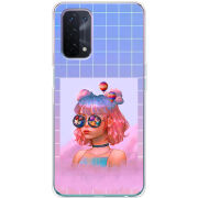 Чехол BoxFace OPPO A74 5G Girl in the Clouds