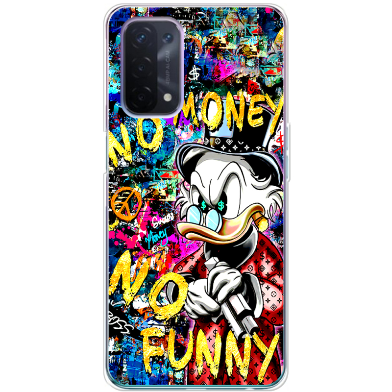 Чехол BoxFace OPPO A74 5G no money no funny