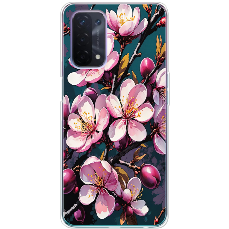 Чехол BoxFace OPPO A74 5G Рожевий аромат