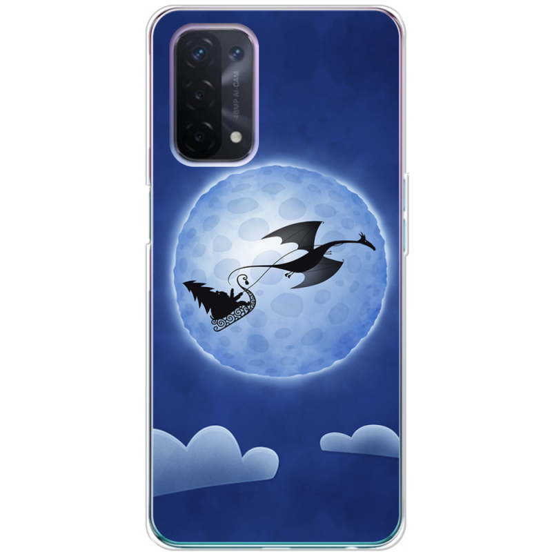 Чехол BoxFace OPPO A74 5G Christmas Dragon