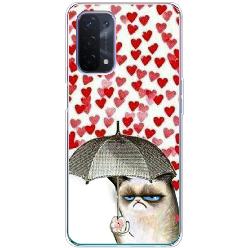 Чехол BoxFace OPPO A74 5G Raining Hearts