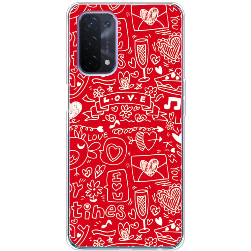 Чехол BoxFace OPPO A74 5G Happy Valentines