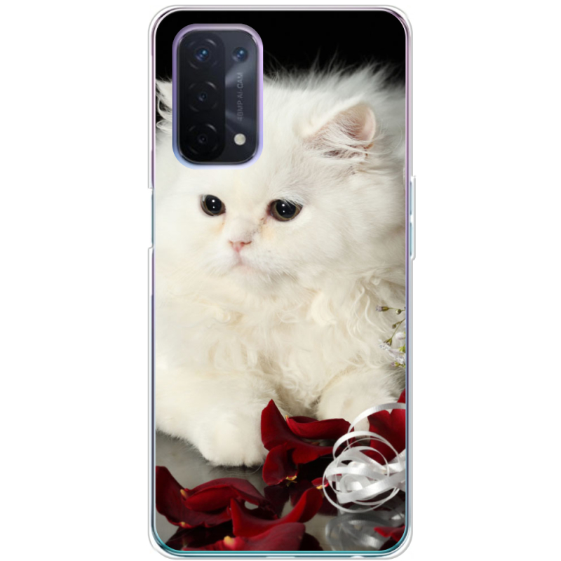 Чехол BoxFace OPPO A74 5G Fluffy Cat