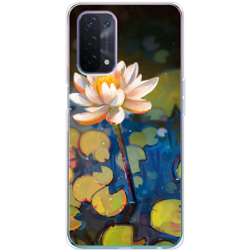 Чехол BoxFace OPPO A74 5G Waterlily