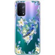 Прозрачный чехол BoxFace OPPO A74 5G Spring Bird