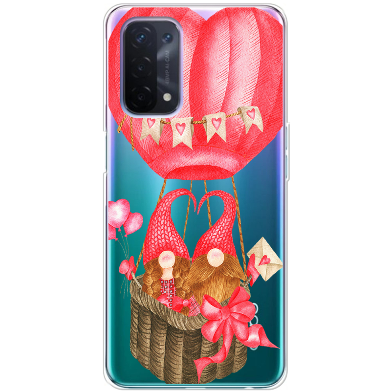 Прозрачный чехол BoxFace OPPO A74 5G Valentine Dwarfs