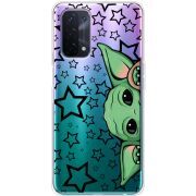 Прозрачный чехол BoxFace OPPO A74 5G Baby Yoda