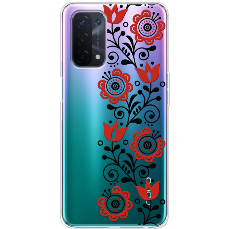 Прозрачный чехол BoxFace OPPO A74 5G Ethno Ornament