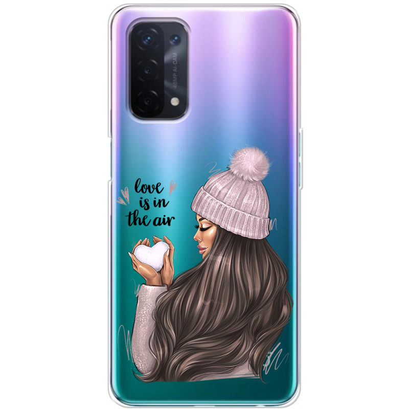 Прозрачный чехол BoxFace OPPO A74 5G love is in the air