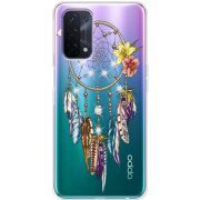 Чехол со стразами OPPO A74 5G Dreamcatcher