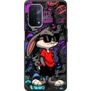 Черный чехол BoxFace OPPO A74 5G Малий вухань
