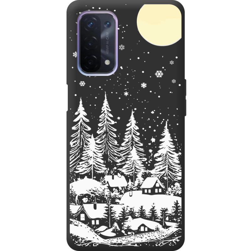 Черный чехол BoxFace OPPO A74 5G 