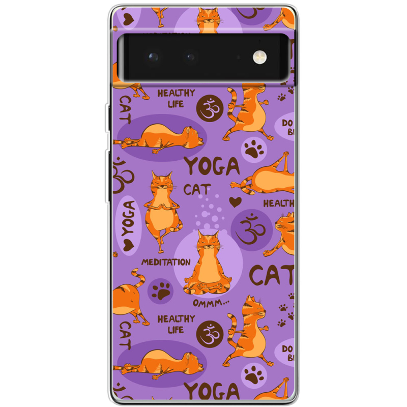 Чехол BoxFace Google Pixel 6 Yoga Cat