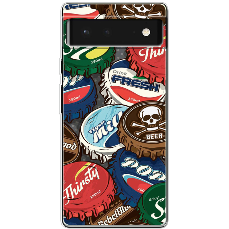 Чехол BoxFace Google Pixel 6 Drink Lids