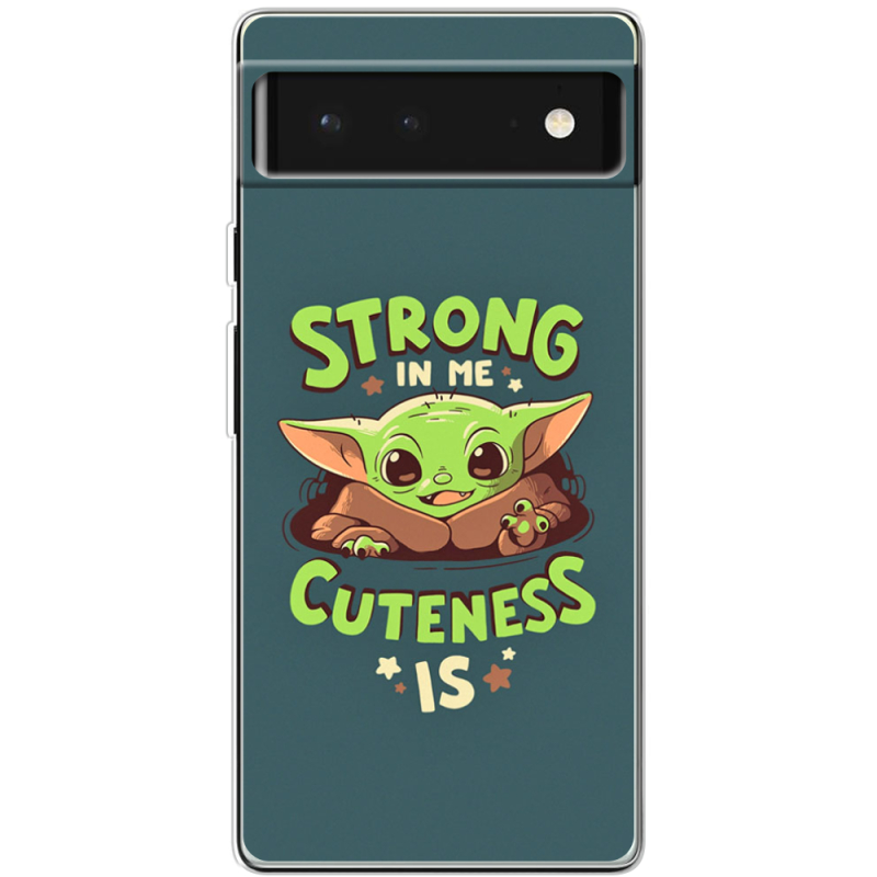 Чехол BoxFace Google Pixel 6 Strong in me Cuteness is