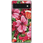 Чехол BoxFace Google Pixel 6 Tropical Flowers