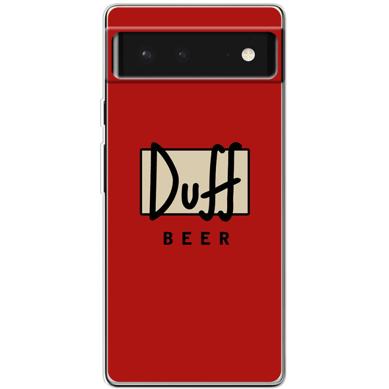 Чехол BoxFace Google Pixel 6 Duff beer