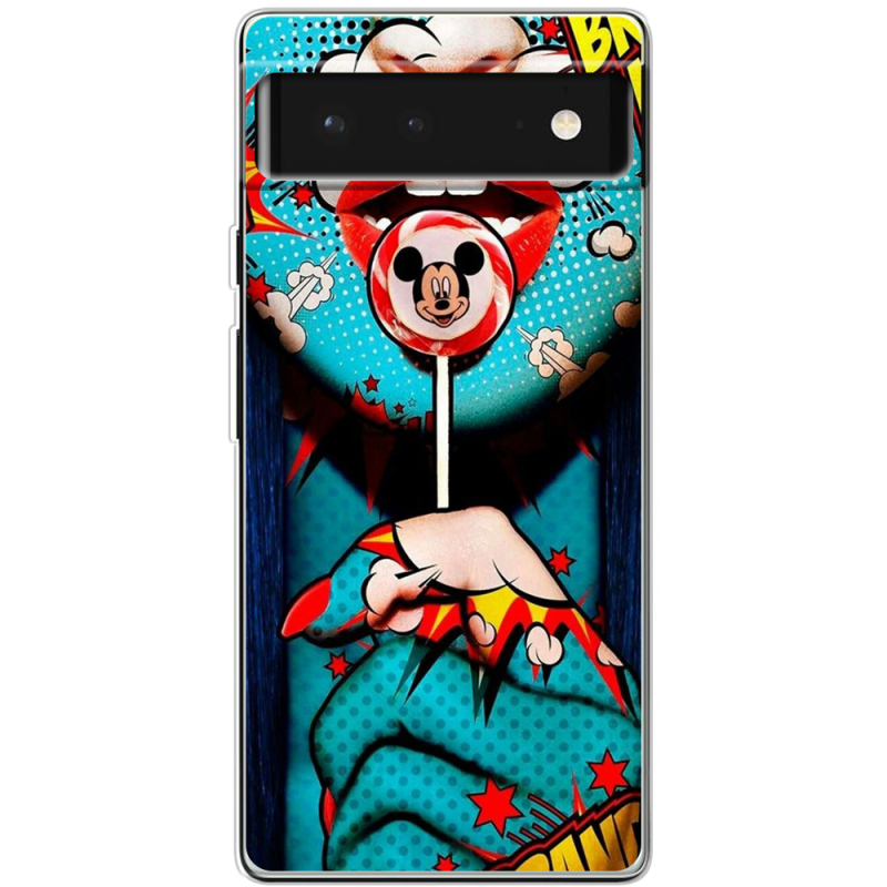Чехол BoxFace Google Pixel 6 Girl Pop Art